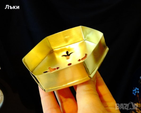 Кандило,кадило от месинг с бурбонска лилия. , снимка 7 - Антикварни и старинни предмети - 21924560