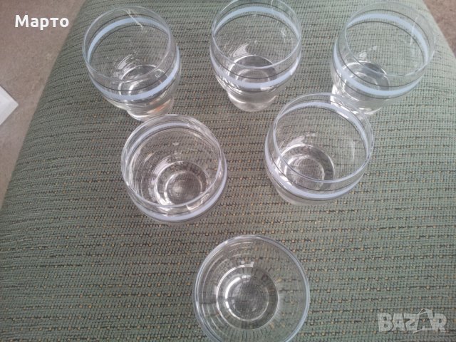 чаши за концентрат 6 бр от едно време, снимка 5 - Чаши - 24027400