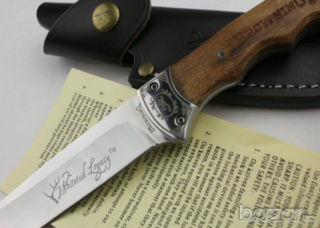 Къмпинг нож Browning А4 Knife, снимка 3 - Ножове - 12799019