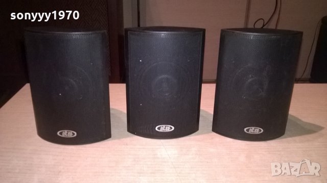 eltax 3бр тонколони-15х11х11см-внос швеицария