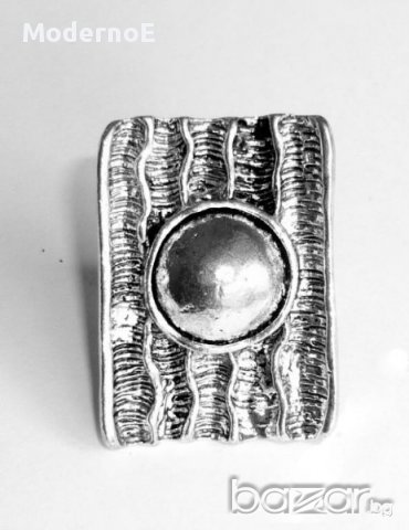 7 Модела масивни  пръстени - имитация старо сребро, снимка 4 - Пръстени - 9378988