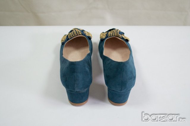 Сини обувки на ток марка Gal-latea in Red, снимка 3 - Дамски ежедневни обувки - 21079289