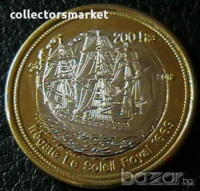 200 франка 2012, Басас да Индия