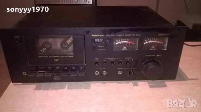sankyo std-1850 deck-made in japan-внос швеицария, снимка 4 - Декове - 24469945
