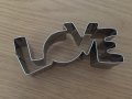 Резец – надпис LOVE – 1 бр., снимка 6