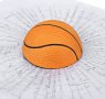 3D стикер за кола - Баскетболна топка, снимка 2