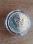 Канадска сребърна монета, снимка 1 - Нумизматика и бонистика - 24796296