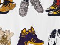 ADIDAS JEREMY SCOTT BIG SHOES Мъжка / Дамска Тениска, снимка 4