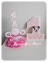 Украса за детски рожден ден с Мини Маус розово, снимка 1 - Други - 16044949