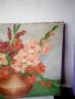 стара картина-цветя, снимка 4