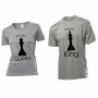 Tениски за влюбени - King & Queen Chess, снимка 1 - Романтични подаръци - 23522374