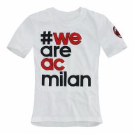 NEW!!! Мъжки И Детски тениски WE ARE AC MILAN / МИЛАН. Поръчай модел с ТВОЯ идея!, снимка 3 - Тениски - 17908205