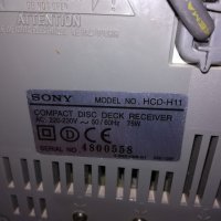 sony hcd-h11 cd/deck/receiver-внос швеицария, снимка 18 - Ресийвъри, усилватели, смесителни пултове - 21444208