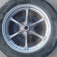 Предна гума с джанта, снимка 4 - Гуми и джанти - 18193043