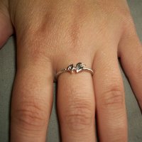 Сребърен пръстен, снимка 6 - Пръстени - 19301395
