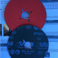 ПРОМОЦИЯ!!! Фибър и Велкро дискове за шлайфане на INOX / Неръждаема стомана, снимка 4 - Резервни части за машини - 15508420