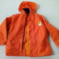 Оранжево работно яке L, снимка 1 - Якета - 20650902