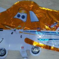 Planes Самолети Самолет детски огромен фолио фолиев гигант балон хелий и въздух, снимка 1 - Други - 22202957