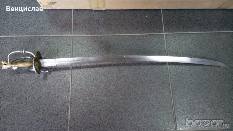 швейцарска сабя XVII век, снимка 1