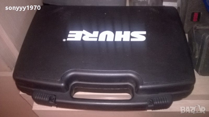 shure празен куфар за микрофони или други финни техники, снимка 1