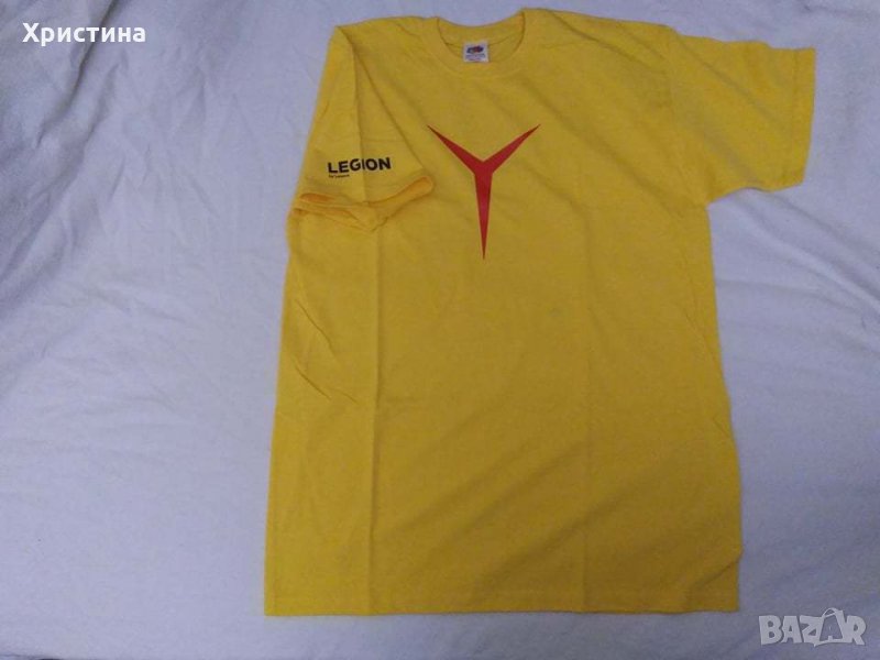 Lenovo Legion жълта тениска, снимка 1