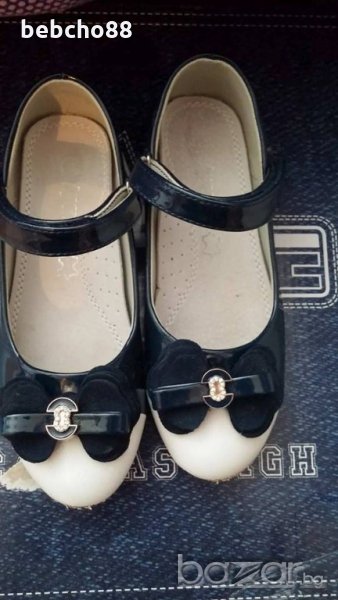 бяло и синьо балеринки, снимка 1