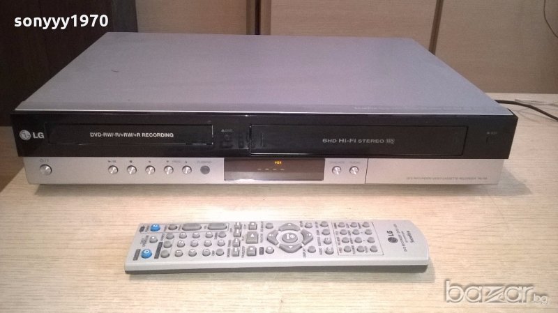 поръчано-lg rc185 dvd recorder/video recorder 6hd/hifi stereo, снимка 1