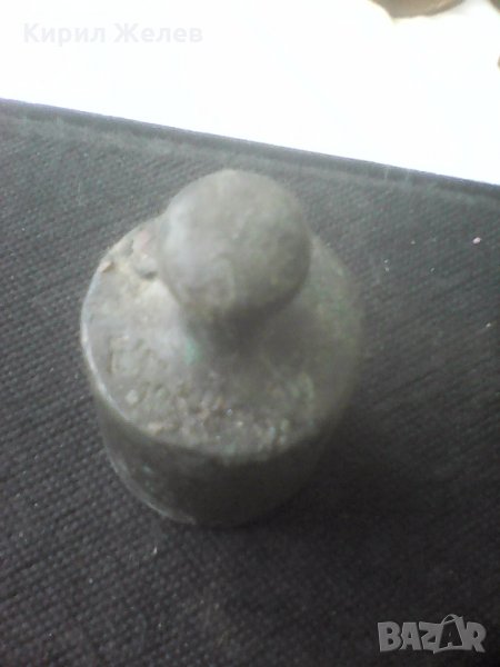 Стара бронзова тежес А 487 , снимка 1