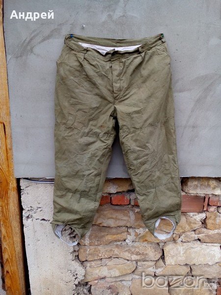 Стар ватиран панталон, снимка 1