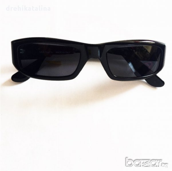 Нови Max Co!оригинални! дамски слънчеви очила Макс и Ко черни, снимка 1