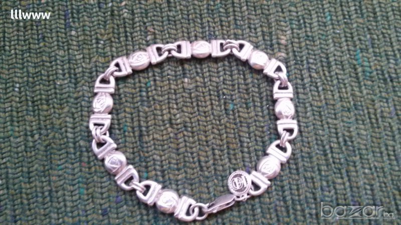 Сребърна гривна, снимка 1