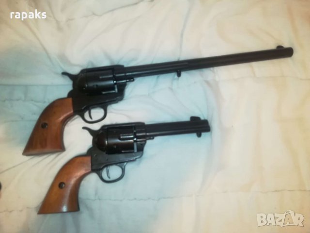 Дългоцев и каубойски пистолет /револвер Колт. Реплики за декорация, снимка 4 - Колекции - 24637950