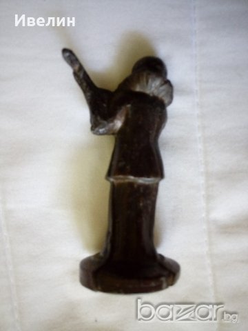 метална статуетка, снимка 3 - Антикварни и старинни предмети - 21389023