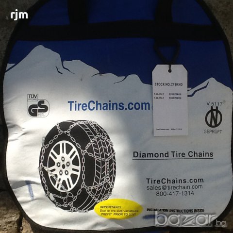 Вериги за сняг235/75R15.  225/75R16 за Джип, снимка 6 - Аксесоари и консумативи - 16600179