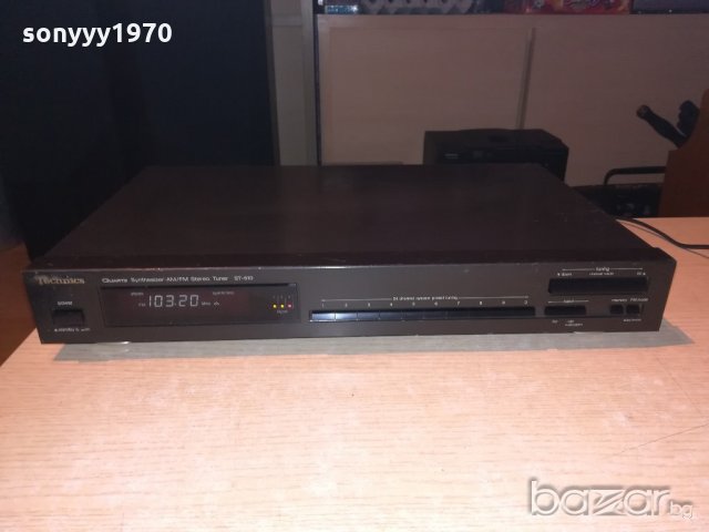 technics st-610 stereo tuner-made in japan-внос швеицария