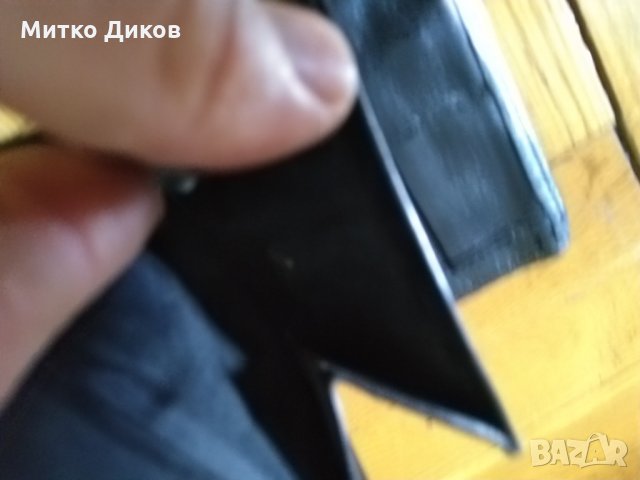 Портфейл стар английски портфейл естествена кожа, снимка 5 - Портфейли, портмонета - 25185761