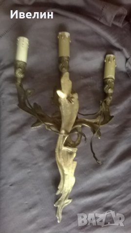 аплик за стена рококо, снимка 3 - Лампи за стена - 25567209