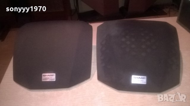 sharp speaker system-2бр тонколони-внос швеицария, снимка 3 - Тонколони - 23869838