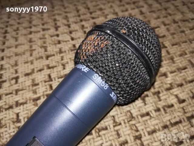 shure-mic-жичен с забележки по главата-работи, снимка 14 - Микрофони - 22437150