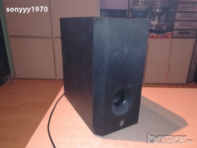 yamaha sv-vs10 powered subwoofer 40х40х20см-внос англия, снимка 3 - Тонколони - 20555531