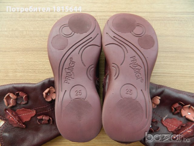 Детски ботушки естествена кожа марка Pringini, снимка 3 - Детски боти и ботуши - 19746325