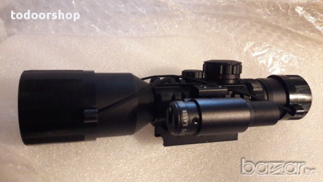 Оптика 3-10х42 с подсветка и бързомер, снимка 3 - Оборудване и аксесоари за оръжия - 17628199