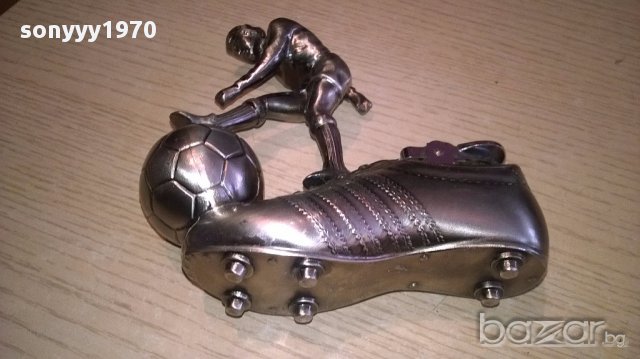 Ретро метална запалка с футболист 14/14/5см-внос швеицария, снимка 11 - Антикварни и старинни предмети - 16451557