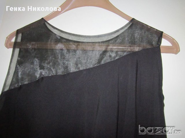 Дамска асиметрична блуза без ръкав, снимка 2 - Туники - 15113391