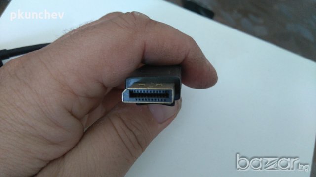 Kабел DisplayPort to DVI, снимка 6 - Кабели и адаптери - 21249637
