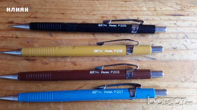 Японски моливи Пентел 0.3 0.5 0.7 0,9мм Добро състояние , снимка 3 - Други - 13317524