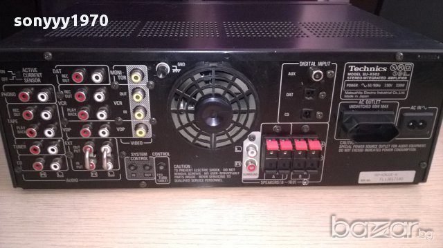 technics su-x502-made in japan-330watts-внос швеицария, снимка 16 - Ресийвъри, усилватели, смесителни пултове - 12553700