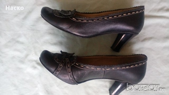 gabrielo, кожени обувки с ток, снимка 2 - Дамски обувки на ток - 14500351