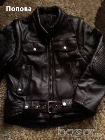  Уникално яке от естествена кожа , снимка 3 - Якета - 11806898