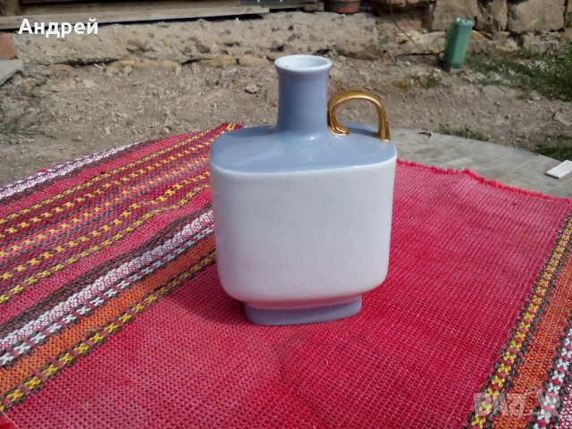 Стара порцеланова каничка сувенир, снимка 4 - Антикварни и старинни предмети - 22822295